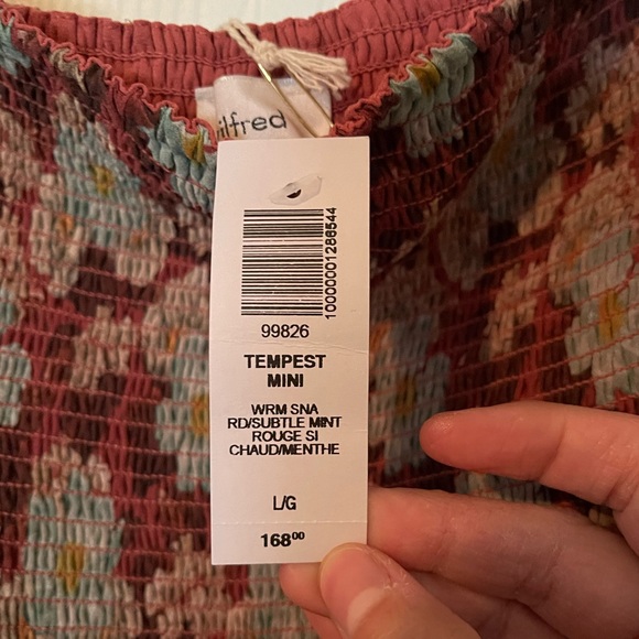 Wilfred Tempest Mini Dress: Floral - Picture 3 of 3